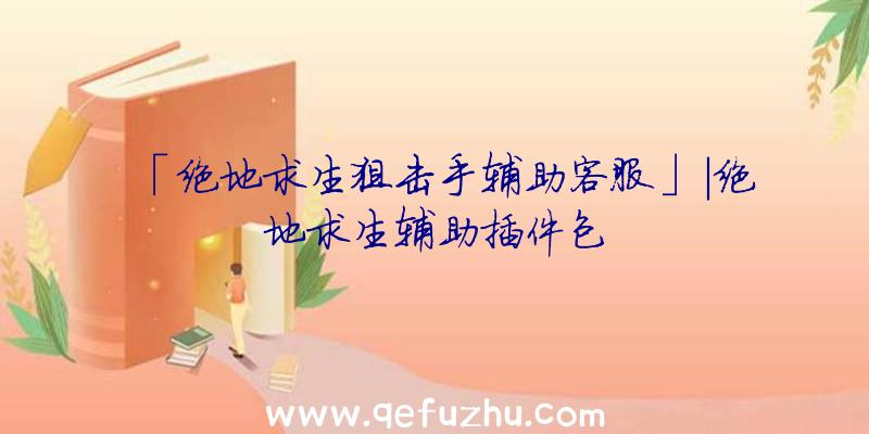 「绝地求生狙击手辅助客服」|绝地求生辅助插件包